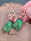 Handmade Artisan Copper Earrings