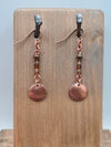 Moonsilver Bohemian Copper Circle Earrings