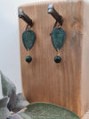 Moonsilver Forest Teardrop Earrings