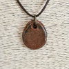 Rear view of rune pendant